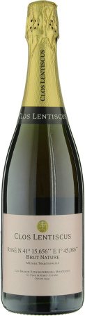 Игристое вино Clos Lentiscus, "Rose №41" Brut Nature, 2017