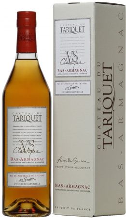 Арманьяк "Chateau du Tariquet" VS Classique, Bas-Armagnac AOC, gift box, 0.7 л