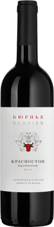 Вино "Burnier" Krasnostop, 2015, 750ml