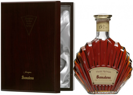 Арманьяк Samalens Bas Armagnac Vieille Relique in wooden box, 0.7 л