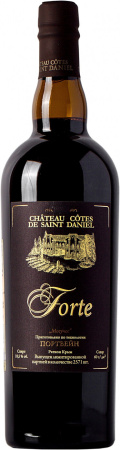 Вино "Chateau Cotes de Saint Daniel", Forte, 2016