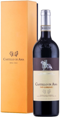 Вино Castello di Ama, "San Lorenzo" Chianti Classico Gran Selezione DOCG, 2018, gift box