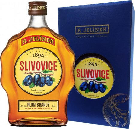 Бренди R. Jelinek Slivovice zlata, gift box, 0.5 л