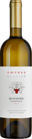 Вино "Burnier" Chardonnay, 2019, 750ml