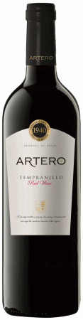 Вино "Artero" Tempranillo, La Mancha DO