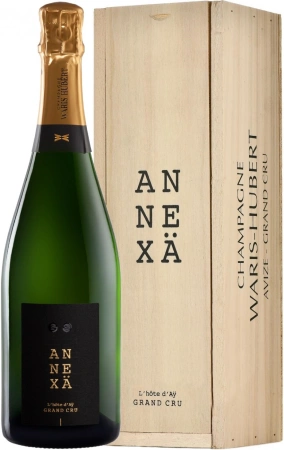 Шампанское Waris Hubert, "Annexa" Ay Grand Cru, Champagne AOC, wooden box