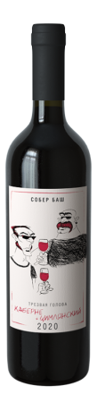 Вино "Sober Bash", Tresvaya Golova Kaberne+Tsimlyansky, 2020, 750ml