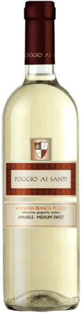 Вино "Poggio ai Santi" Malvasia Bianca Medium Sweet, Puglia IGP