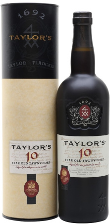 Портвейн Taylors, Tawny Port 10 Years Old, gift box