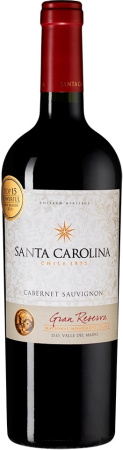 Вино Santa Carolina, "Gran Reserva" Cabernet Sauvignon, Valle del Maipo DO, 2019