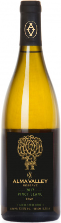 Вино "Alma Valley" Reserve, Pinot Blanc