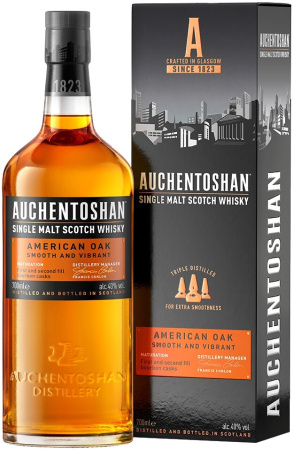 Виски Auchentoshan "American Oak", gift box, 0.7 л