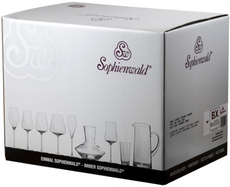 Бокалы-флюте Sophienwald, "Phoenix" Champagne, set of 6 pcs, 0.41 л