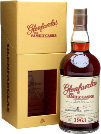 Виски Glenfarclas 1963 "Family Casks" (47,4%), gift box, 0.7 л