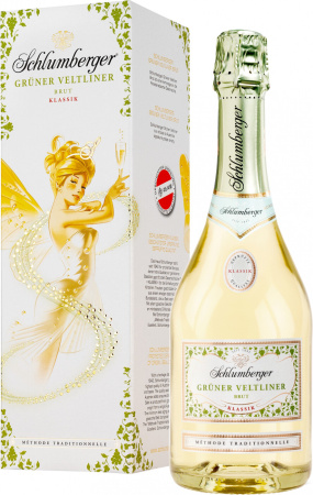 Игристое вино Schlumberger, Gruner Veltliner Brut Klassik, gift box