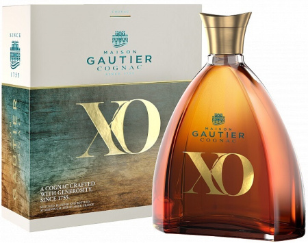 Коньяк Gautier X.O., gift box, 0.7 л