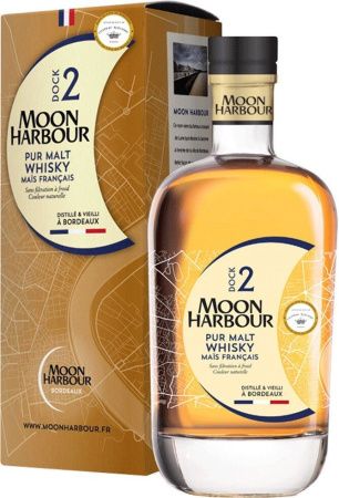 Виски Moon Harbour, "Dock 2" Pur Malt Chateau Rieussec, gift box, 0.7 л