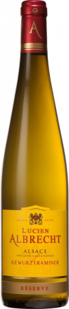 Вино Lucien Albrecht, Gewurztraminer Reserve, Alsace AOC, 2019