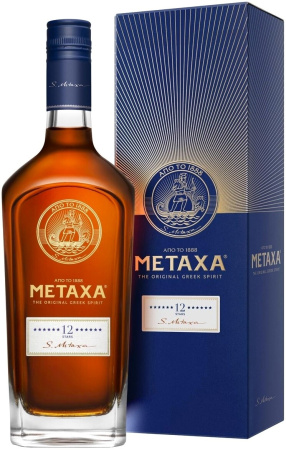 Бренди Metaxa 12*, gift box, 0.7 л