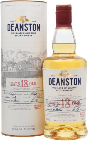 Виски "Deanston" Aged 18 Years, gift box, 0.7 л