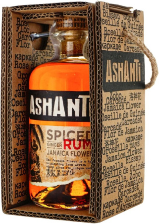 Ром "Ashanti" Spiced, gift box, 0.7 л