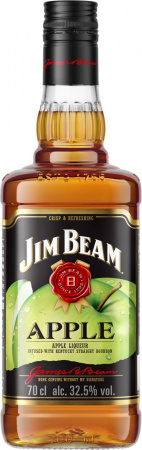 Виски "Jim Beam" Apple (32,5%), 0.7 л