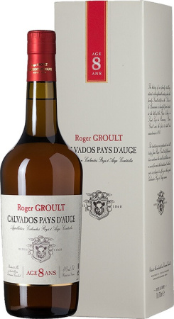 Кальвадос Roger Groult, Calvados 8 ans d'age, gift box, 0.7 л