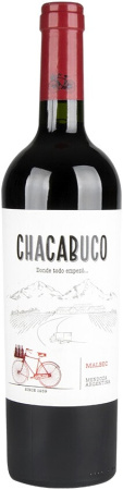 Вино "Chacabuco" Malbec, 1.5 л