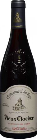 Вино Arnoux & Fils, "Vieux Clocher" Symphonie des Galets, Chateauneuf du Pape AOC, 2017