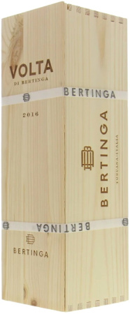 Вино Bertinga, "Volta di Bertinga", Toscana IGT, 2016, wooden box, 1.5 л