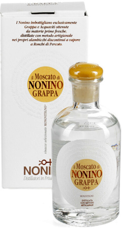 Граппа Il Moscato di Nonino Monovitigno, gift box, 0.7 л