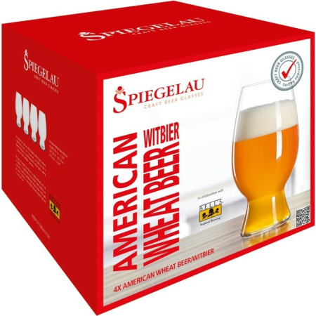 Бокалы без ножки/стаканы Spiegelau, "Craft Beer" American Wheat Beer, Set of 4 pcs, 0.75 л