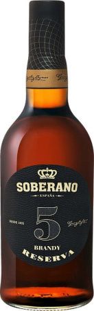 Бренди "Soberano" Reserva 5 Years Old, 0.7 л