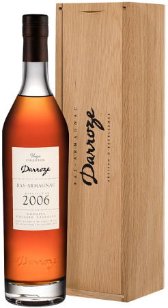 Арманьяк Darroze, Bas-Armagnac "Domaine Couzard Lassalle", 2006, wooden box, 0.7 л