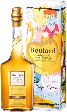 Кальвадос Boulard, "Grand Solage", Pays d'Auge AOC, gift box, 0.5 л