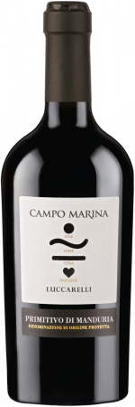 Вино Luccarelli, "Campo Marina" Primitivo di Manduria DOP, 2020