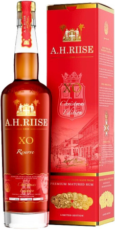 Ром "A.H. Riise" XO Reserve, Limited Edition "Christmas", gift box, 0.7 л