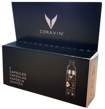 Капсулы аргона Coravin, 2 capsules with argon