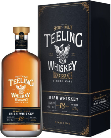 Виски Teeling, "Renaissance" Series 4, 18 Years Old, gift box, 0.7 л