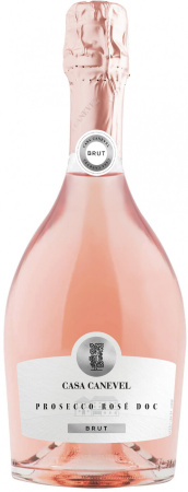 Игристое вино "Casa Canevel" Prosecco Rose DOC Brut