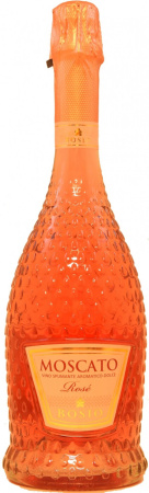 Игристое вино Bosio, Moscato Spumante Rose