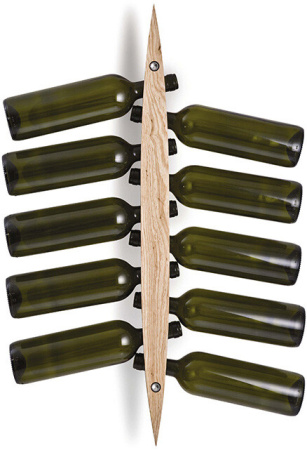 Подставка/сушилка Legnoart, "Enoteca" Wine Rack Light Wood