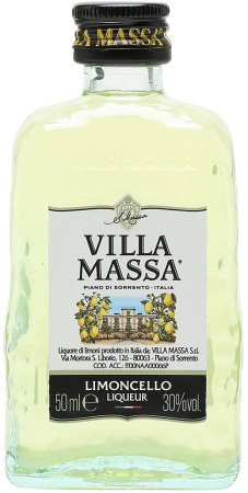 Ликер "Villa Massa" Limoncello di Sorrento, 50 мл