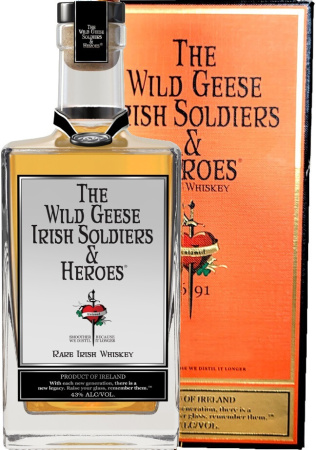 Виски "The Wild Geese" Irish Soldiers & Heroes Rare Irish, gift box, 0.75 л