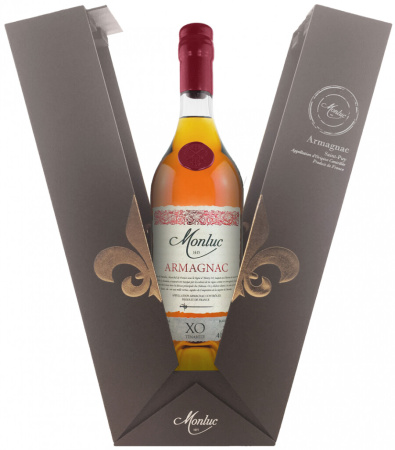 Арманьяк "Monluc" XO, Armagnac AOC, gift box, 0.7 л