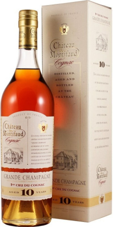 Коньяк "Chateau de Montifaud" 10 Years Old, Grande Champagne AOC, gift box, 0.7 л