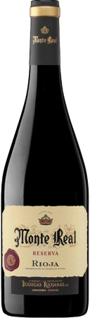 Вино "Monte Real" Reserva, Rioja DOC, 2017