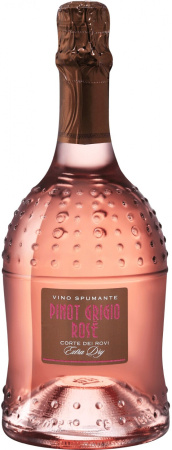 Игристое вино Villa degli Olmi, "Corte dei Rovi" Pinot Grigio Rose Spumante Extra Dry