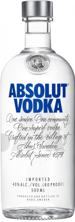 Водка "Absolut", 0.5 л