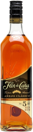 Ром "Flor de Cana" Anejo Clasico, 0.75 л